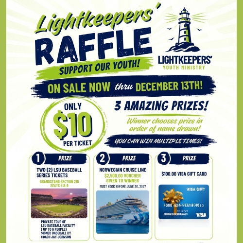Youth Raffle Tickets for Sale