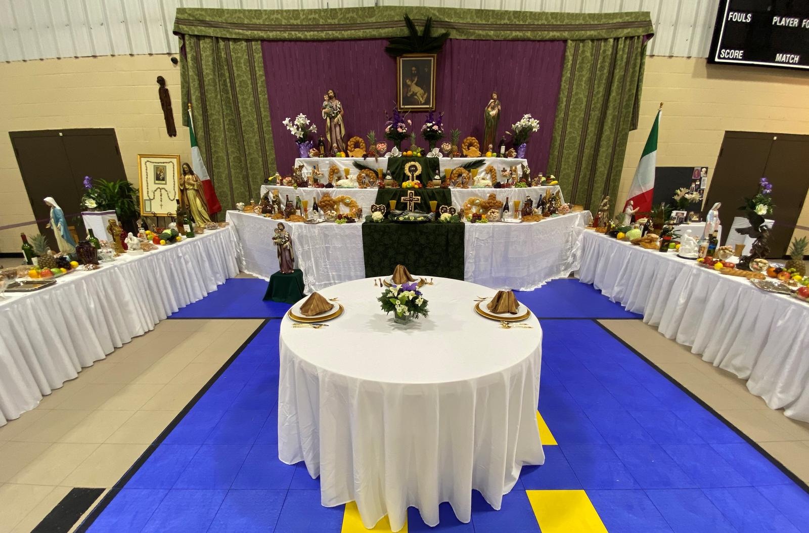 Pictured is our St. Joseph's Altar from 2022 in the Family Center. Photo by Sara Puissegur.